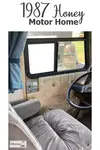 A vintage home on wheels project - 1987 Honey Motor Home...