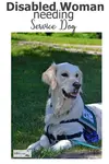 Disabled Woman Needing Service Dog - DIY...