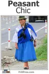 Peasant Chic - or, clothing for country or gardening wear...