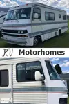 RV Motorhomes - take your home with you, with all the comforts you need...
