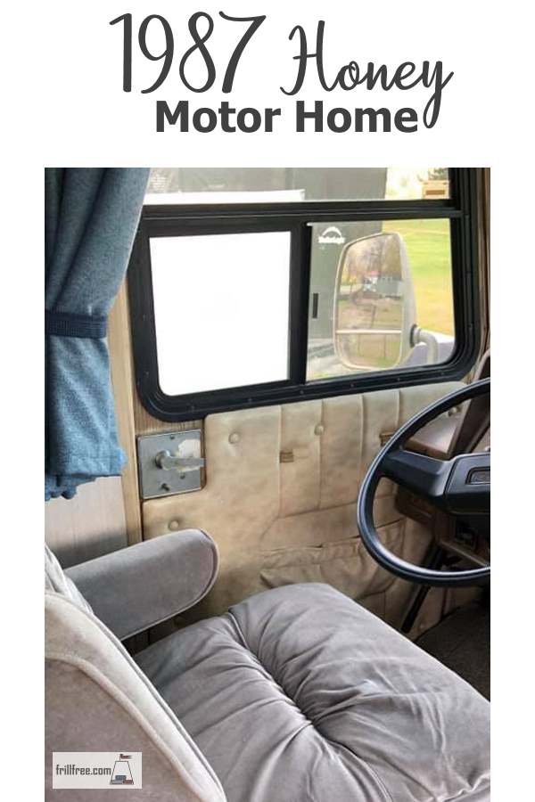 A vintage home on wheels project - 1987 Honey Motor Home...