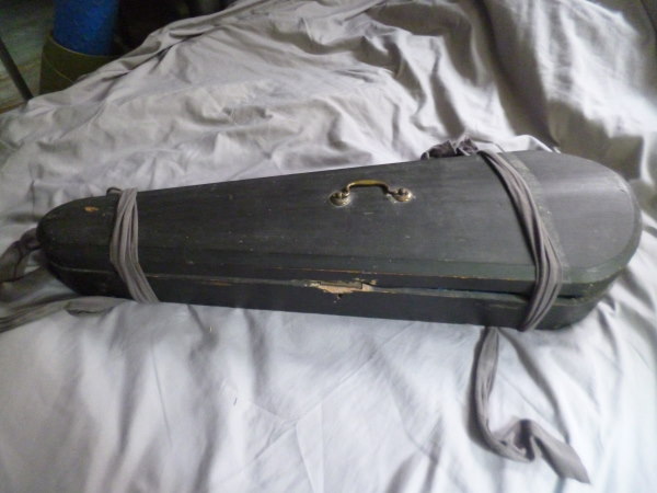 Unwrapping the violin case