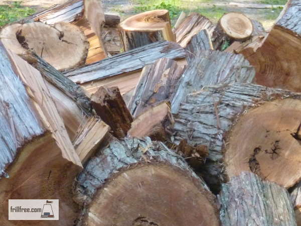 Cedar blocks for kindling