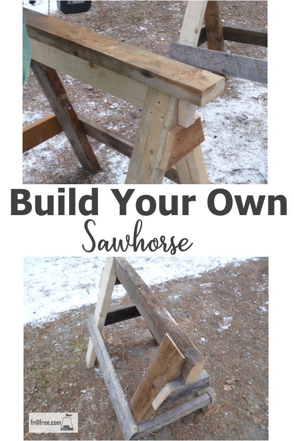Build Your Own Sawhorse out of scrap lumber