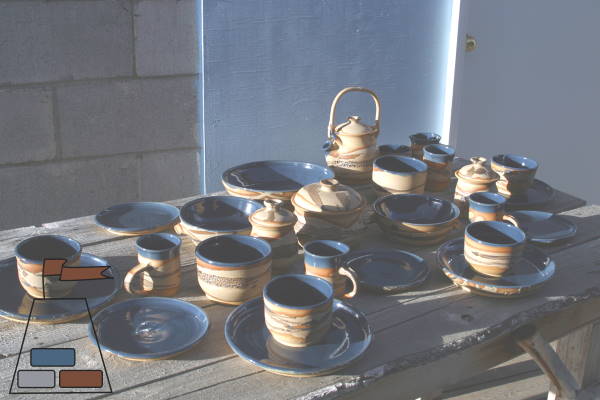 Cammidge Pottery - a selection of wares