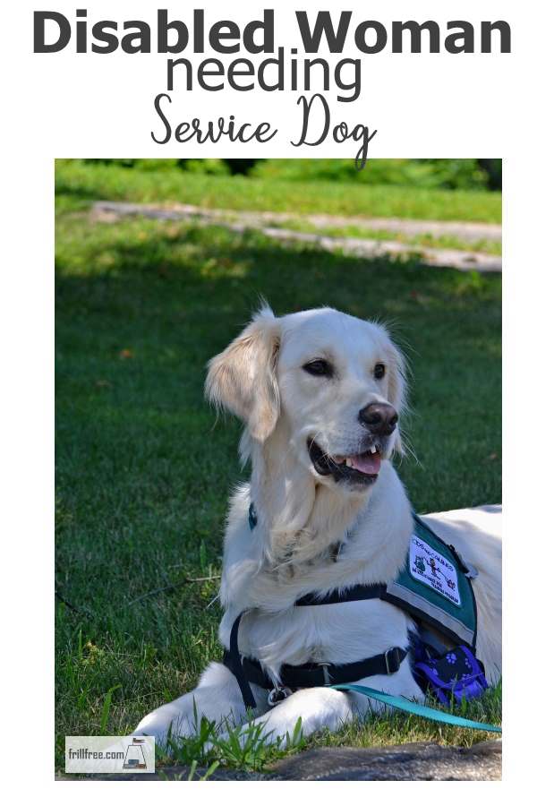 Disabled Woman Needing Service Dog - DIY...