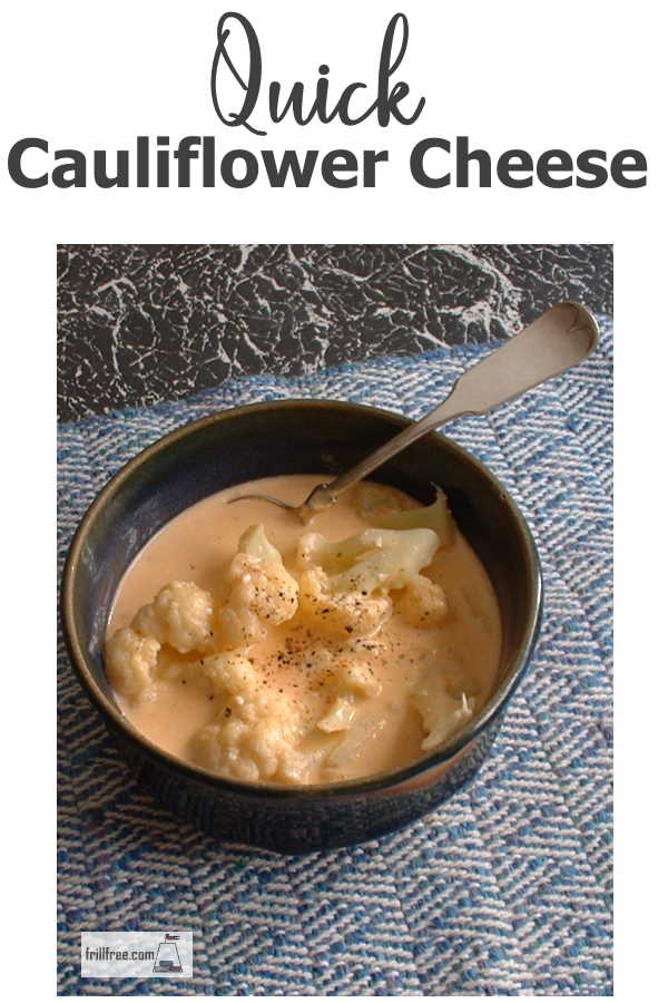 Yum!  Cauliflower Cheese (or soup!)