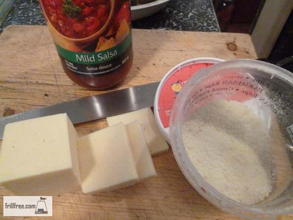 Super Simple Chicken Parmesan ingredients...