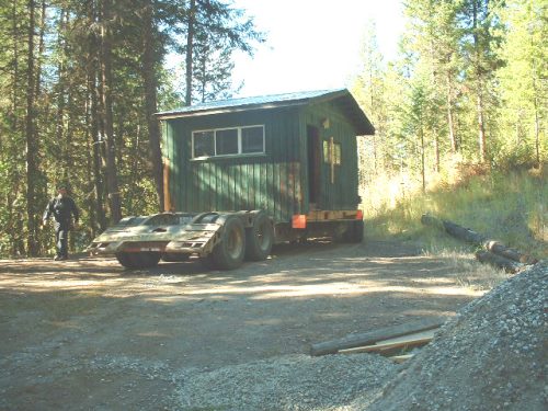 Backing down the road, and into the driveway takes skill...