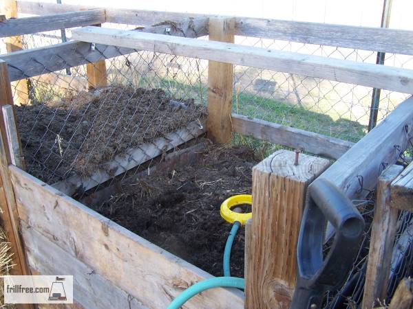 Compost Bin at Kettle River Community Garden