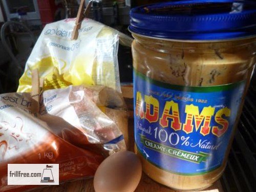 Extreme Peanut Butter Cookie ingredients