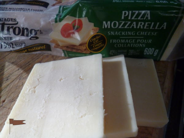 Stringy and stretchy, Mozzerella is best for topping