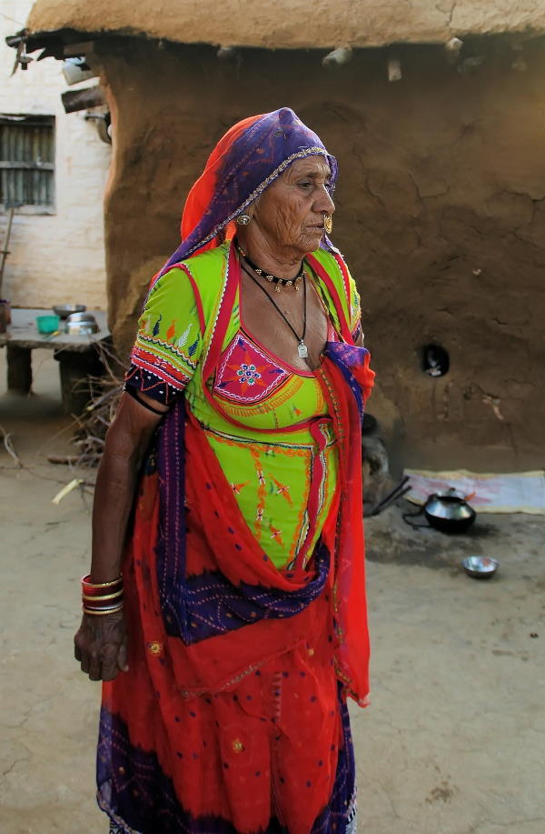 Indian Dress with lots of colour and embroider