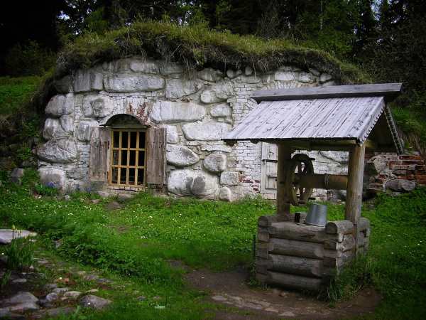 Root Cellar with nearby well