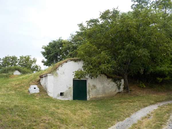 Neatly Whitewashed and Earth Sheltered