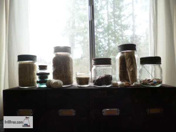 Jars of Seeds
