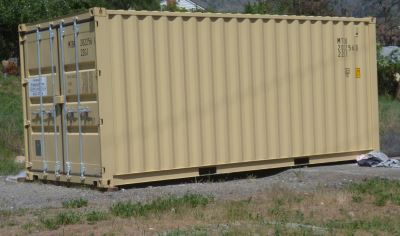 Start with one used shipping container, add imagination, create!