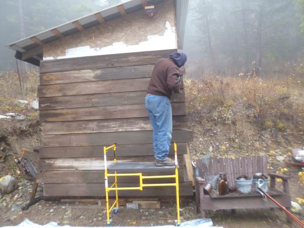 Cedar Channel Siding - reused