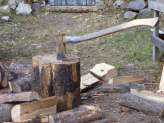 Splitting Firewood